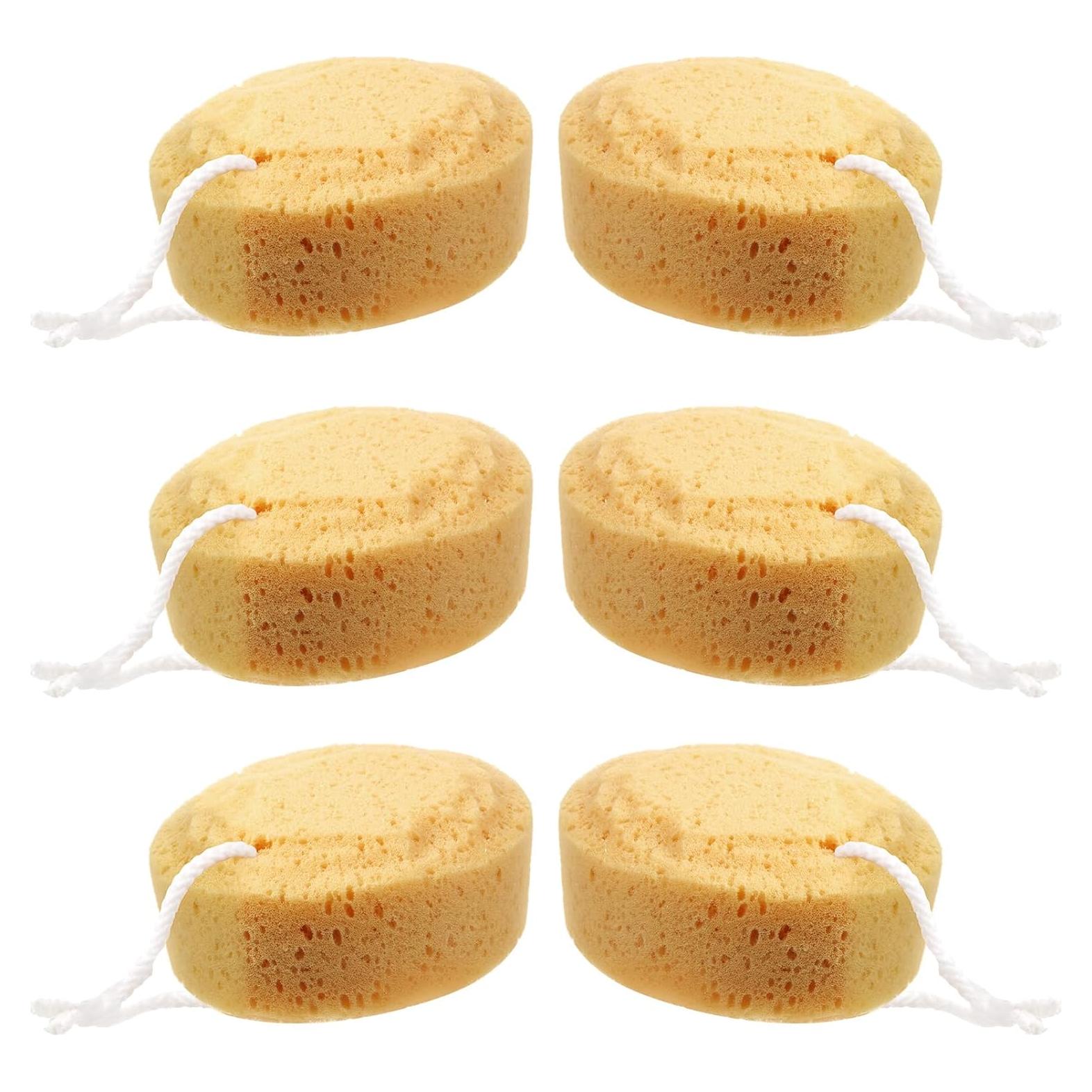 Esponjas Corporales Exfoliantes Boao - 6 Piezas 14 cm