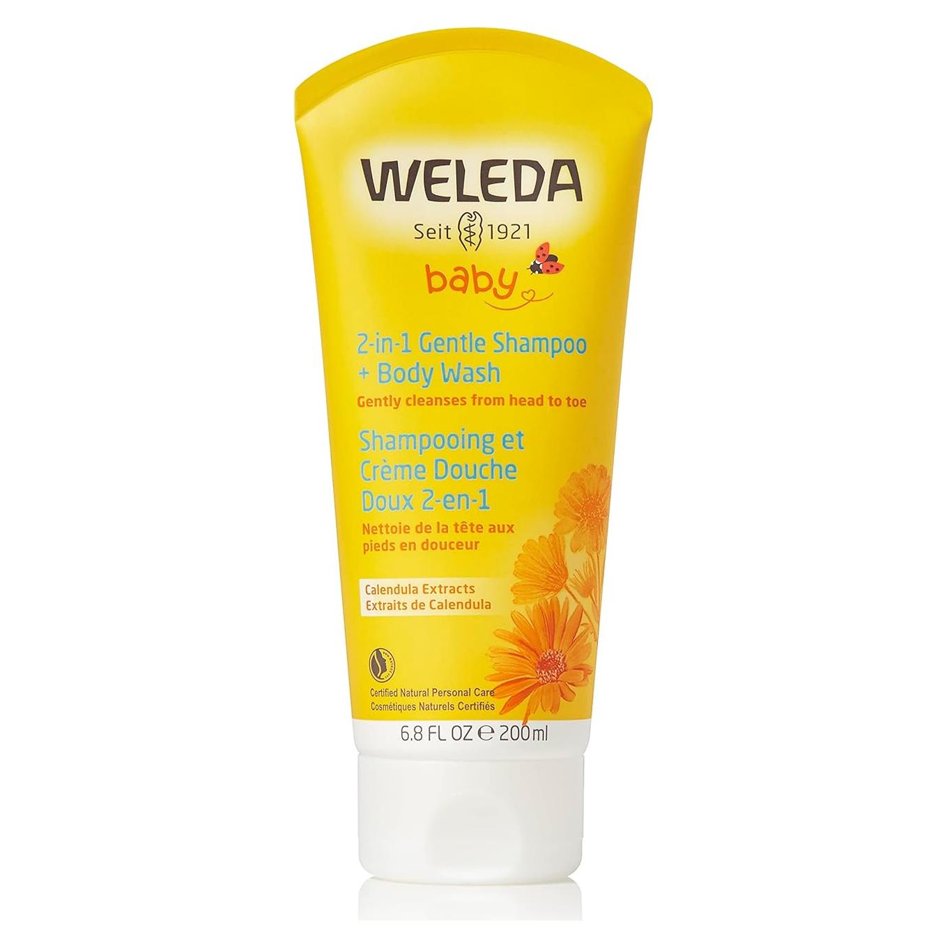 Weleda Bebé Caléndula Champú y Gel de Baño 2 en 1 204 ml
