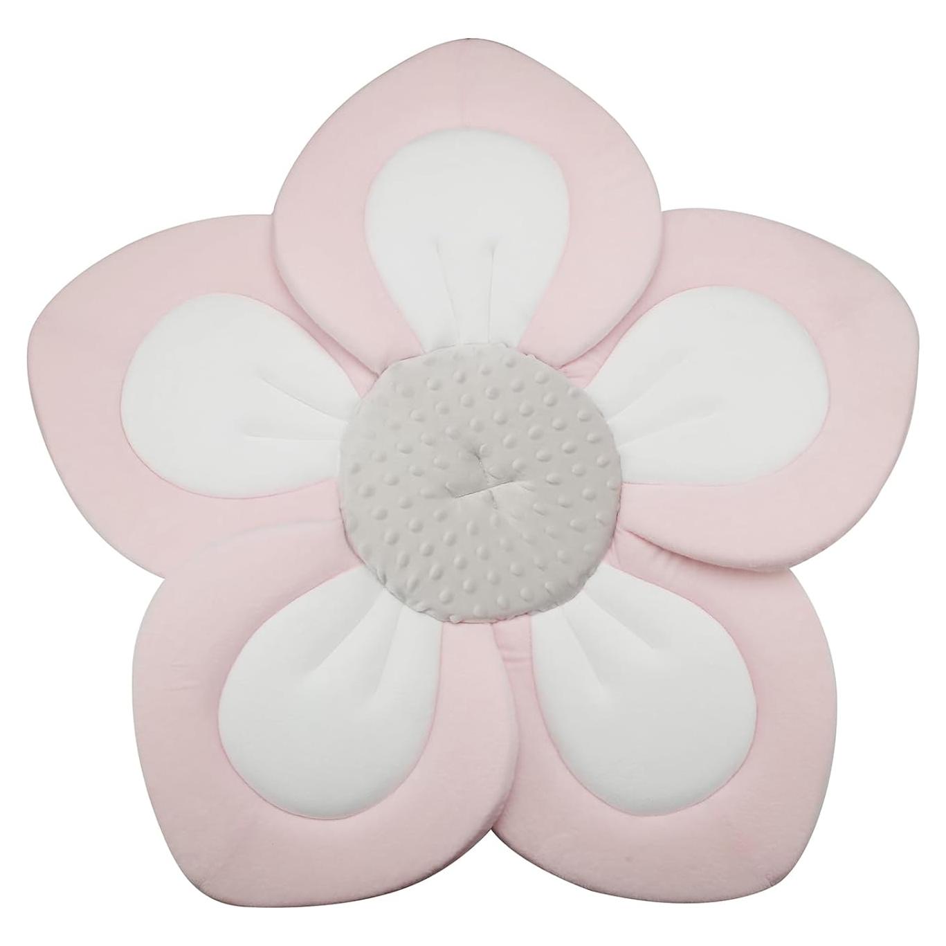 Almohadilla de Baño para Bebés PandaEar Rosa 80x80 cm