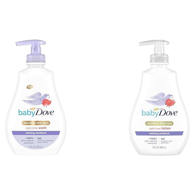 Baby Dove Jabón Hipoalergénico Hidratación Calmante 368 g