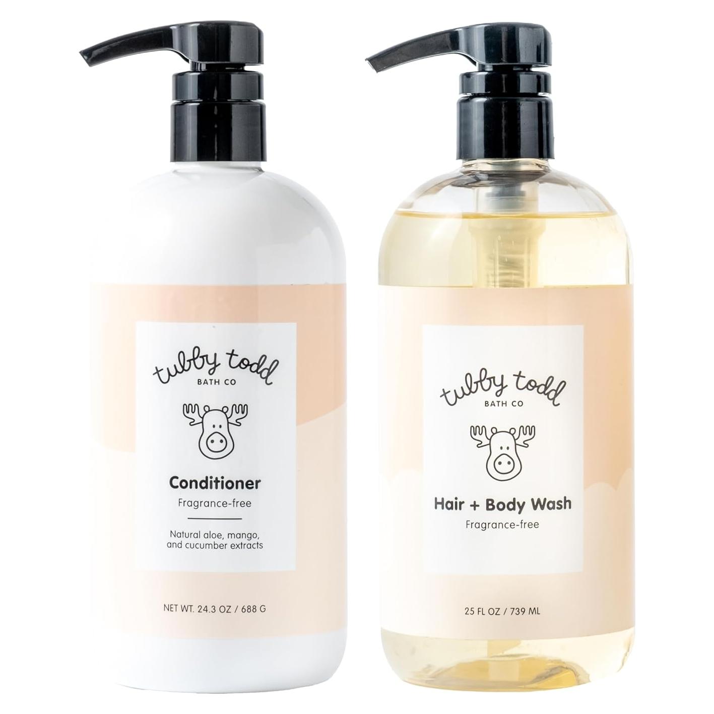 Set Champú y Acondicionador Tubby Todd - Bebés 739ml y 720ml