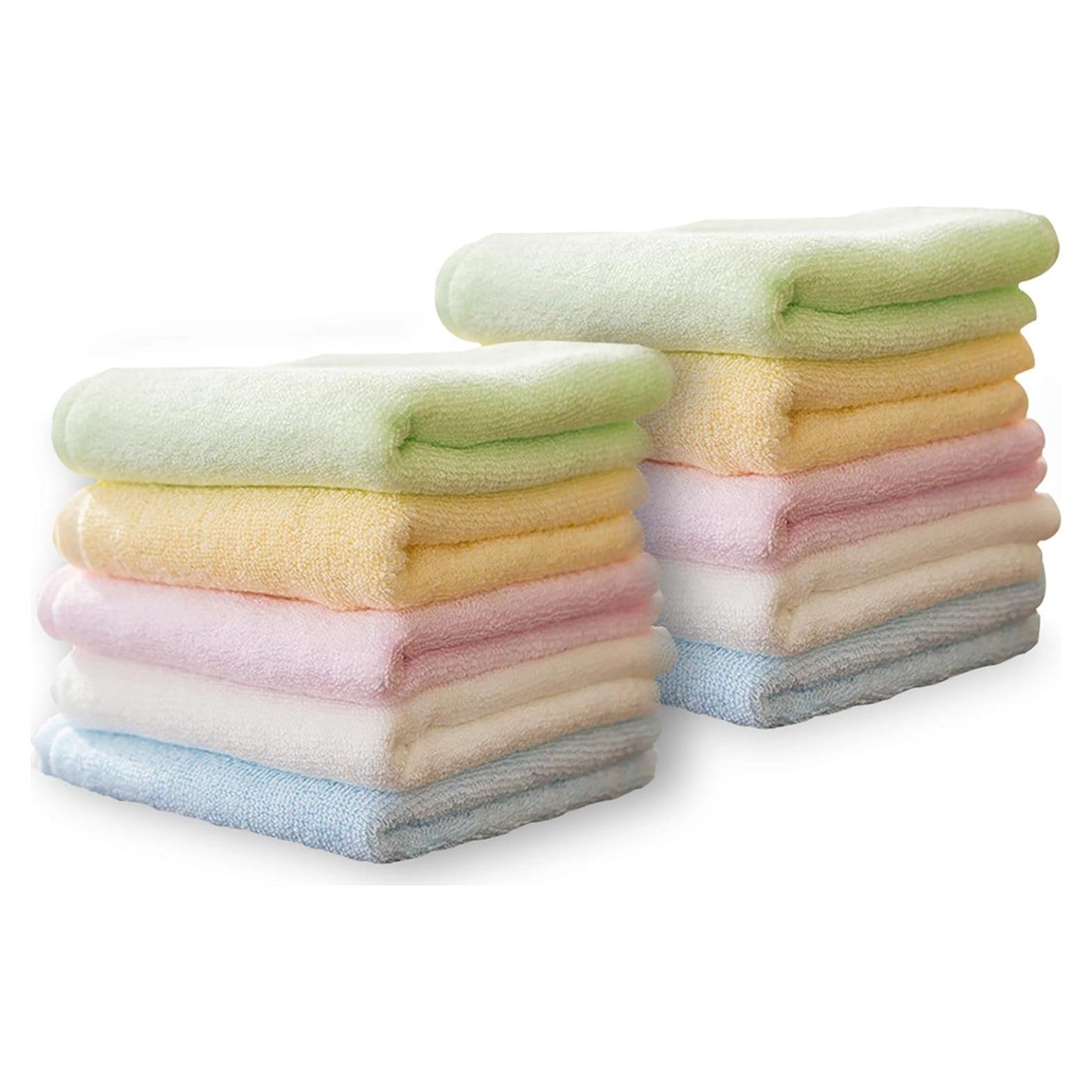 Juego de Toallas de Lujo Yoofoss 10 Piezas Rayón Bambú