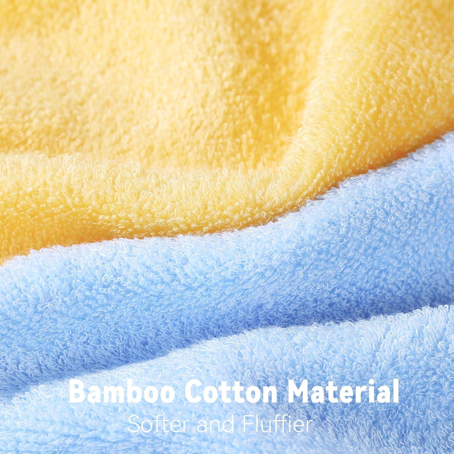 Juego de Toallas de Lujo Yoofoss 10 Piezas Rayón Bambú