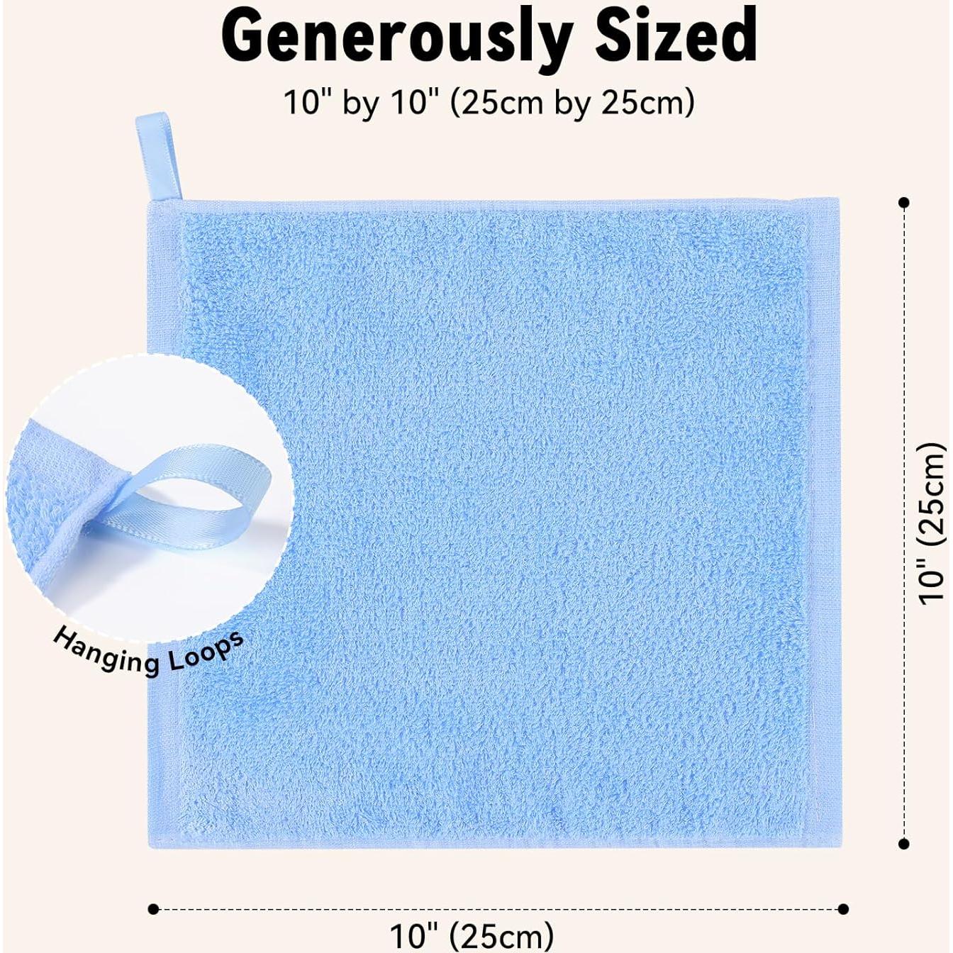 Juego de Toallas de Lujo Yoofoss 10 Piezas Rayón Bambú