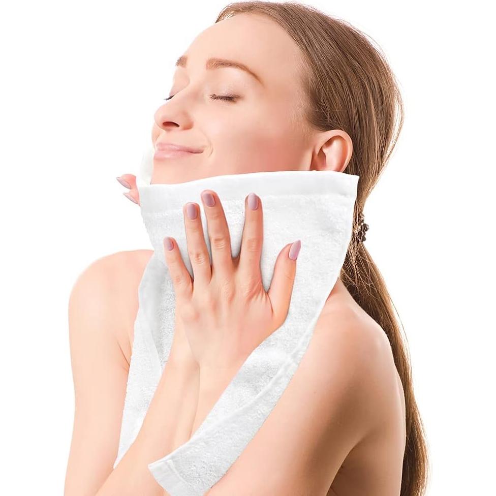 Juego de Toallas de Lujo Yoofoss 10 Piezas Rayón Bambú