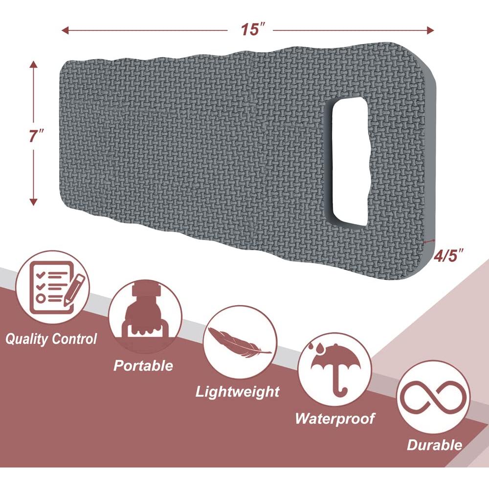 Almohadilla de Rodillas Altdorff Impermeable 38x18cm Gris