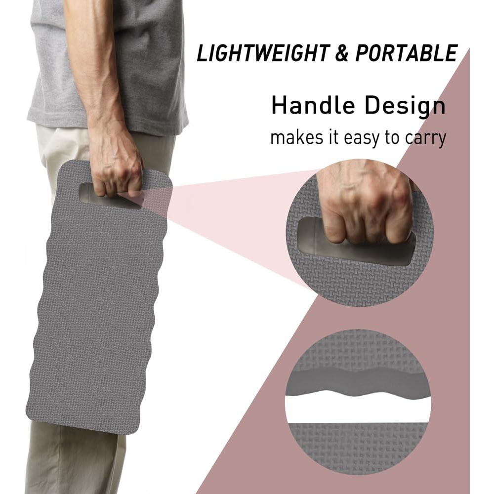 Almohadilla de Rodillas Altdorff Impermeable 38x18cm Gris