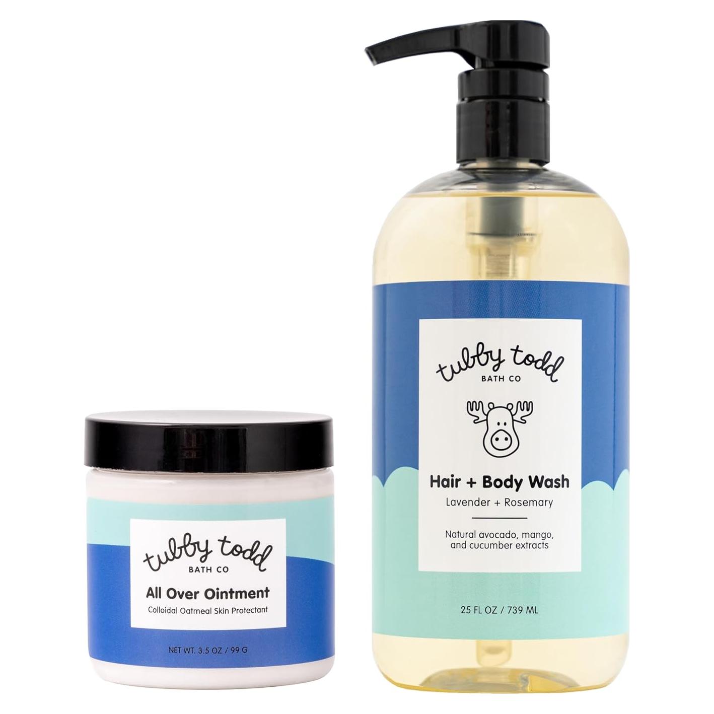 Set de Gel de Baño y Ungüento Tubby Todd 709ml Lavanda