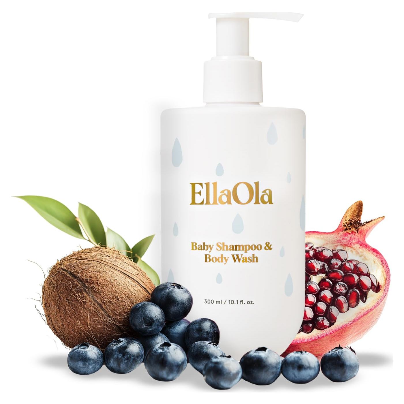 Champú y Gel de Baño Sin Lagrimas EllaOla 300 ml Orgánico