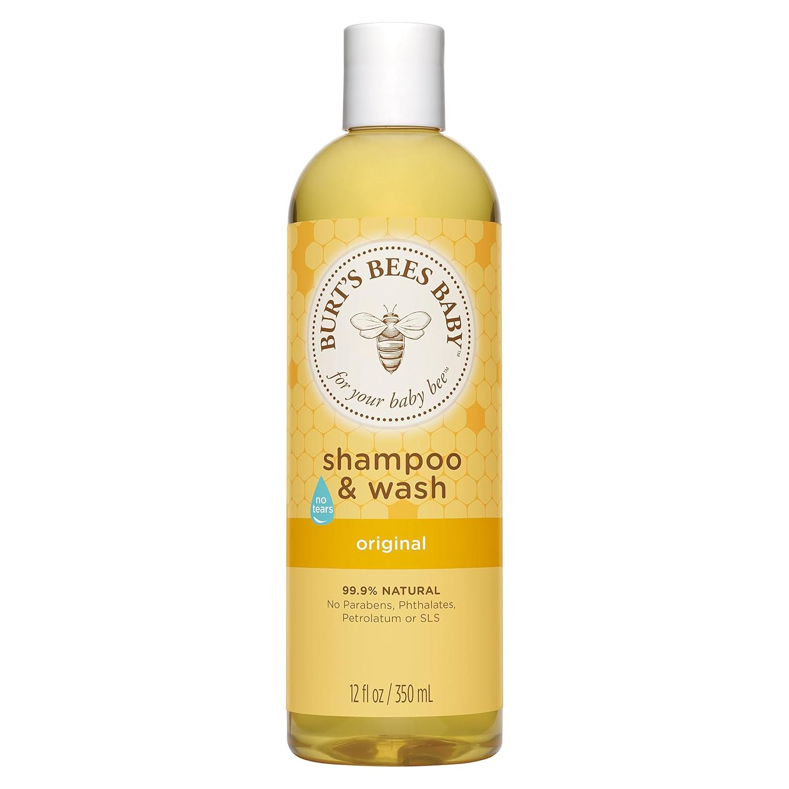 Champú y Lavado para Bebés Burt's Bees 355 ml Sin Lagrimas