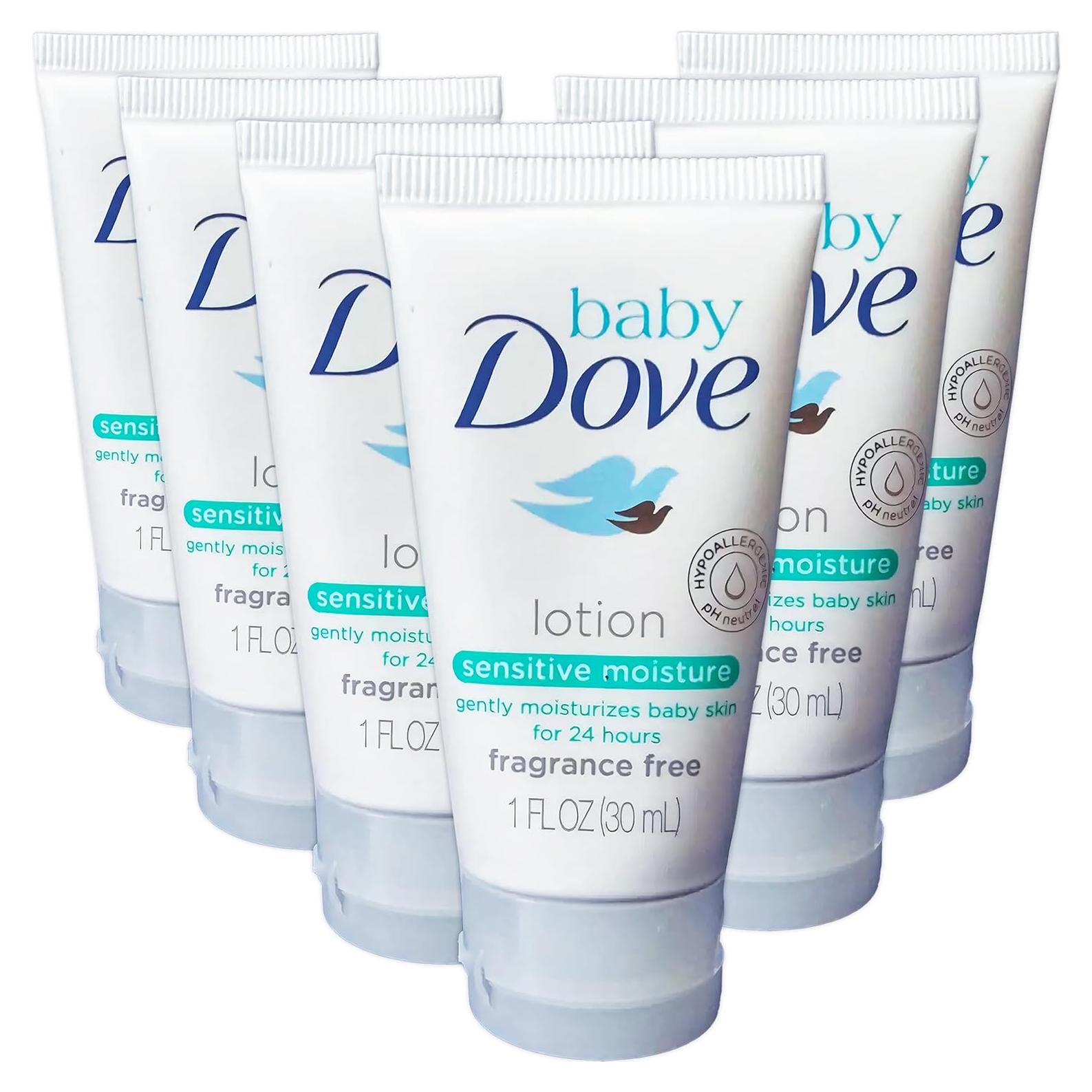 Loción Hidratante Baby Dove Sensitive Moisture 6 Pk 30ml