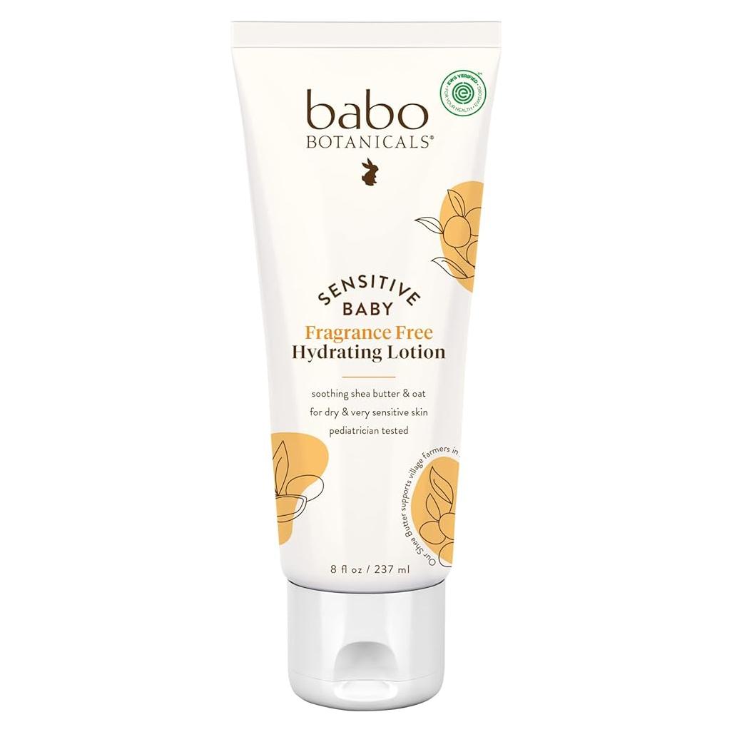 Loción Hidratante Diaria Babo Botanicals 236.6 ml Bebés