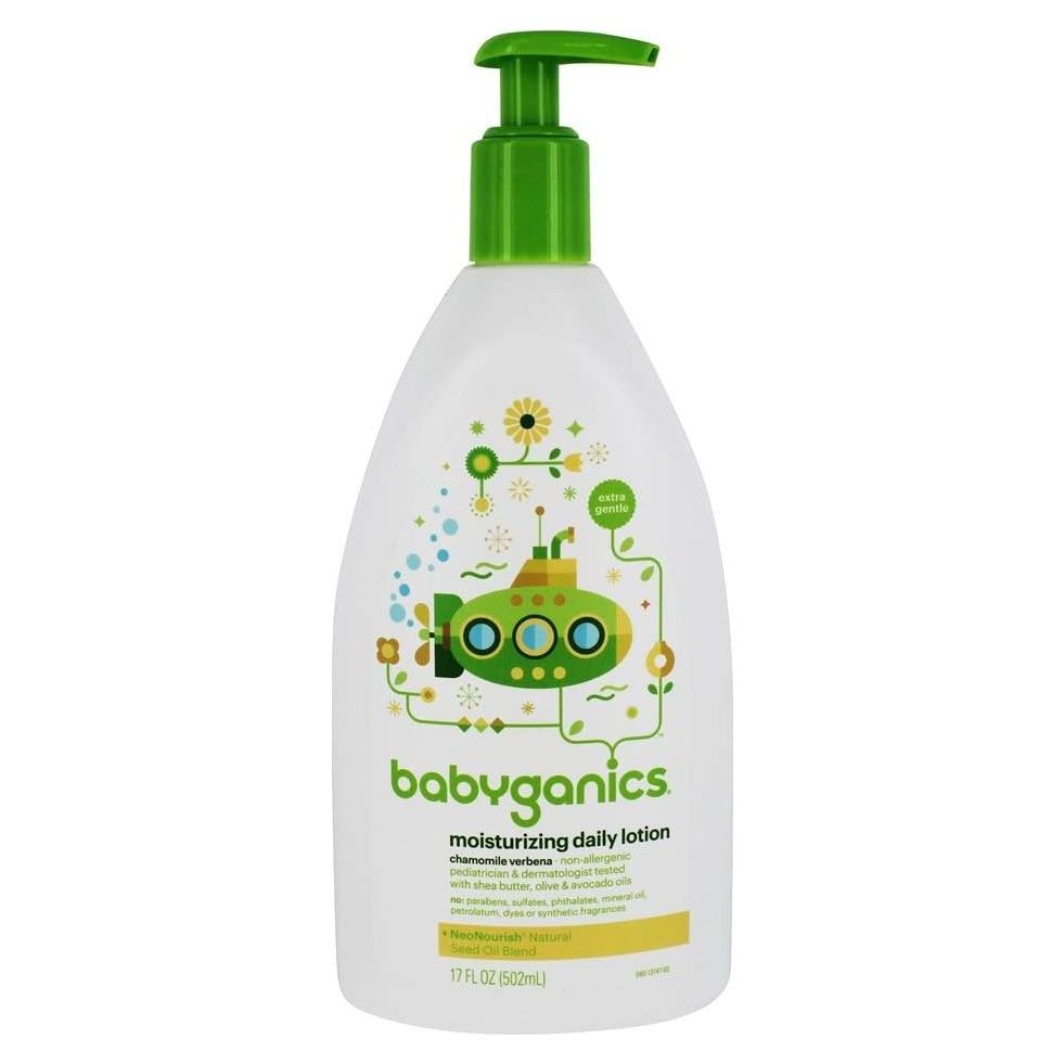 Loción Hidratante Diaria Babyganics Manzanilla Verbena 502 ml