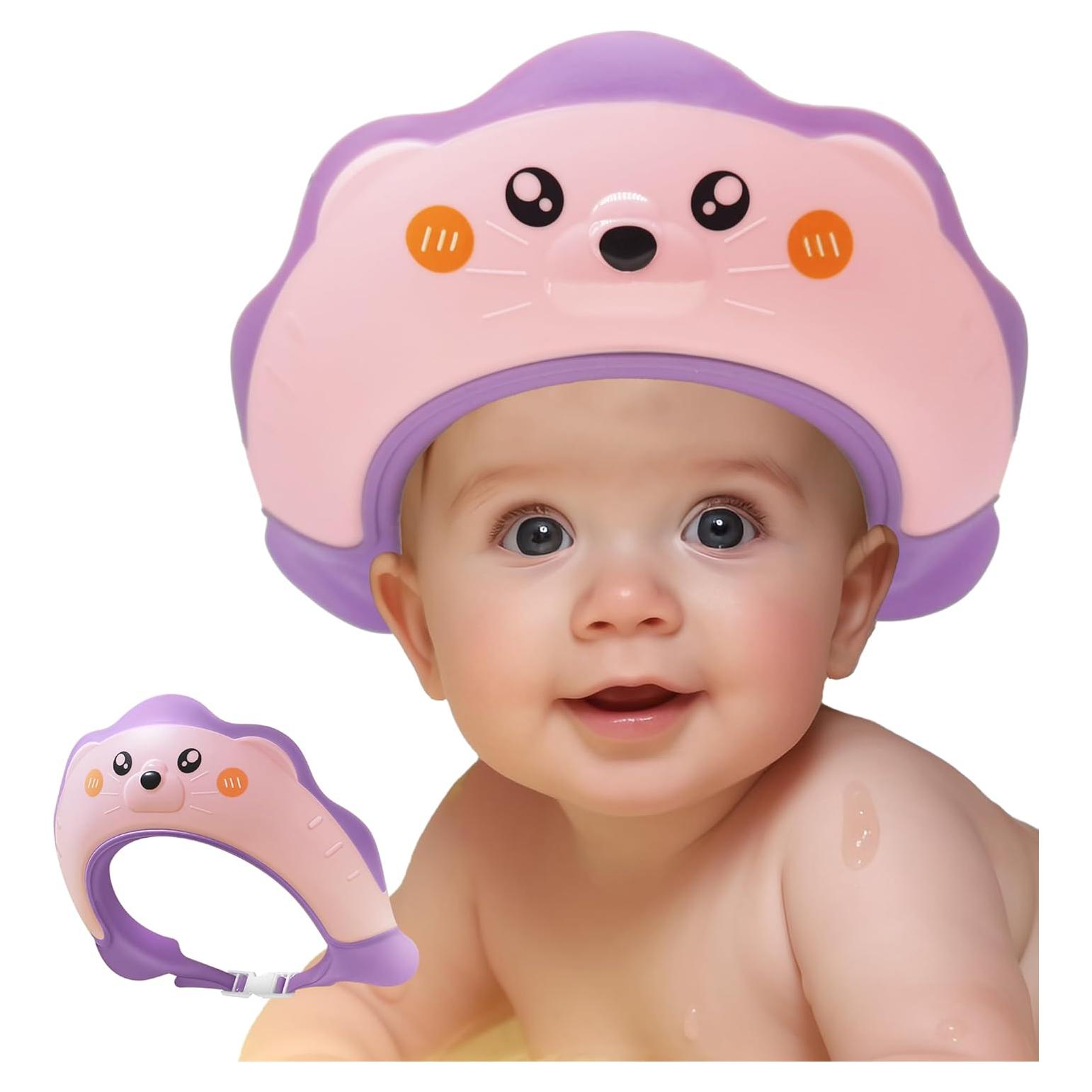 Visera de Ducha León Marino Rosa - Protección Ojos 0-9 Años