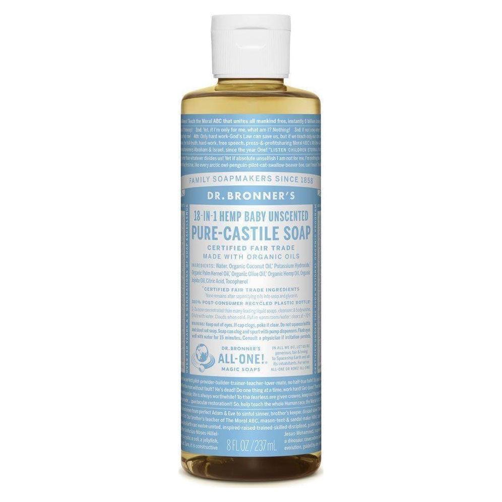 Jabón Líquido de Castilla para Bebés Dr. Bronner's 236 ml