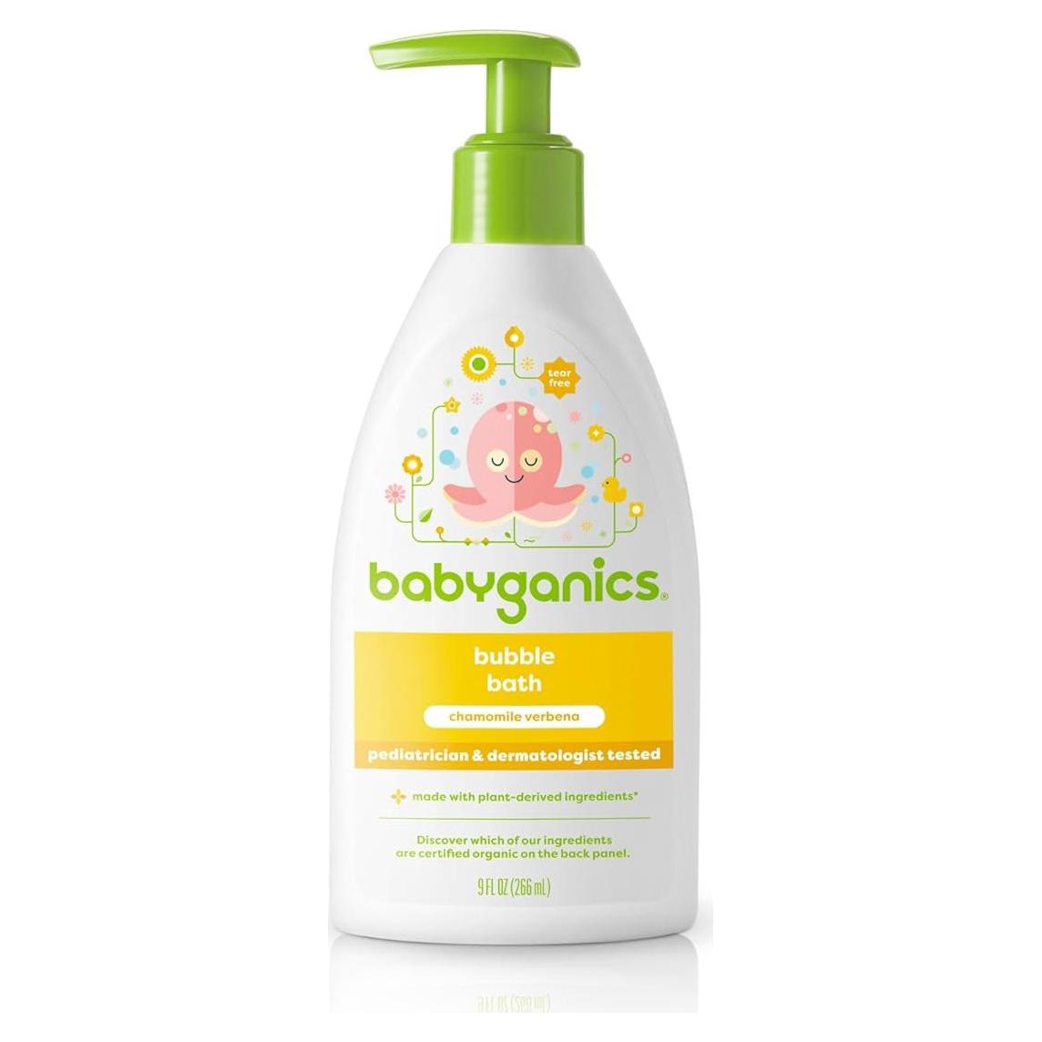 Baño de Burbujas BabyGanics Verbena de Manzanilla 266 ml