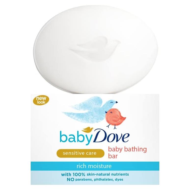 Barra de Baño Hidratante Baby Dove 75g - Para Todo Tipo de Piel