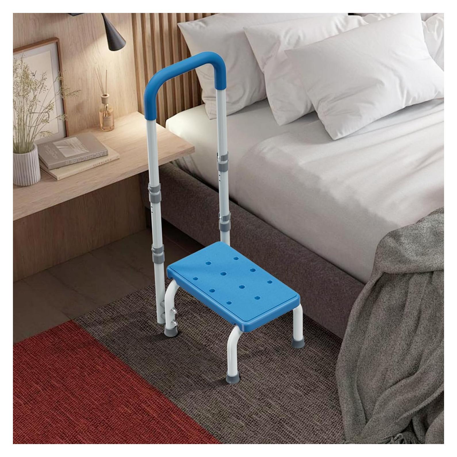 Escalera Ajustable WHOMEC con Manijas Antideslizantes 94.3 cm