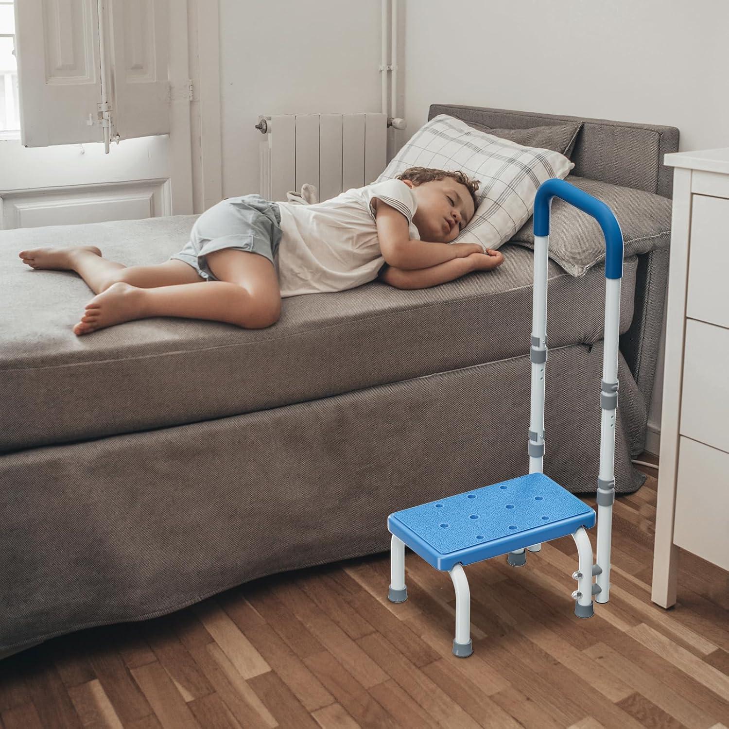 Escalera Ajustable WHOMEC con Manijas Antideslizantes 94.3 cm