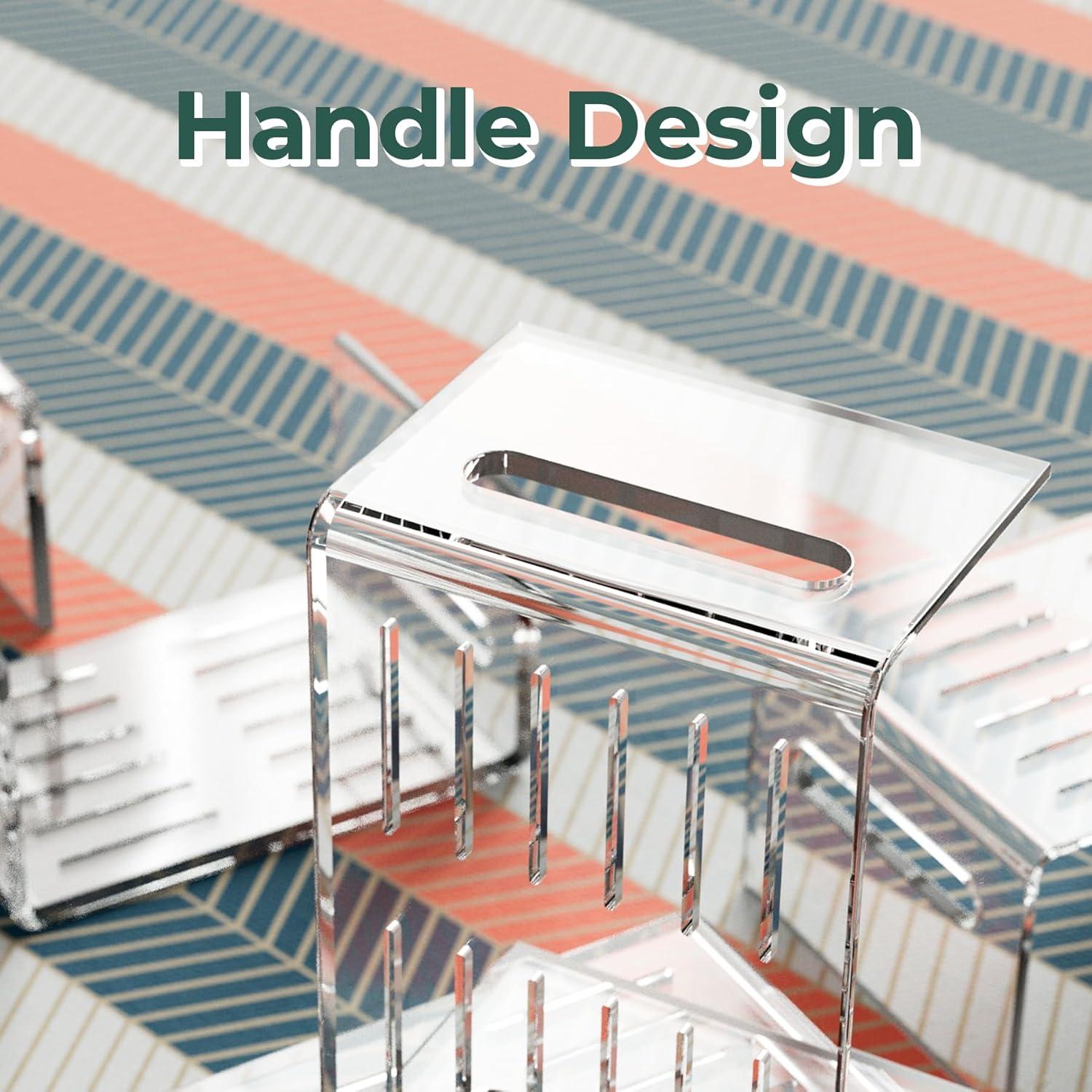 Escalera de Acrílico Antideslizante Invisibiliter 35.1x24.9cm