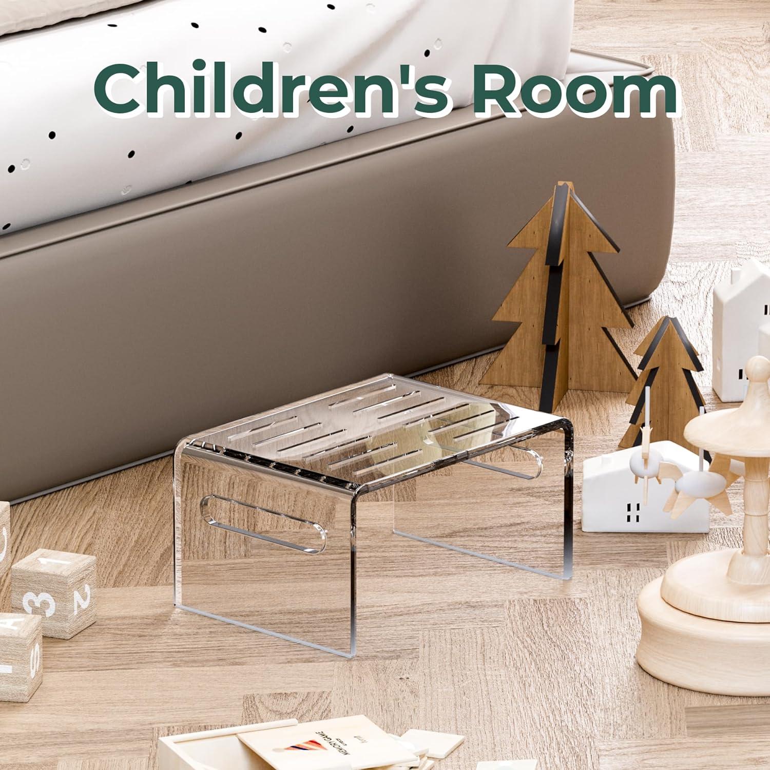 Escalera de Acrílico Antideslizante Invisibiliter 35.1x24.9cm