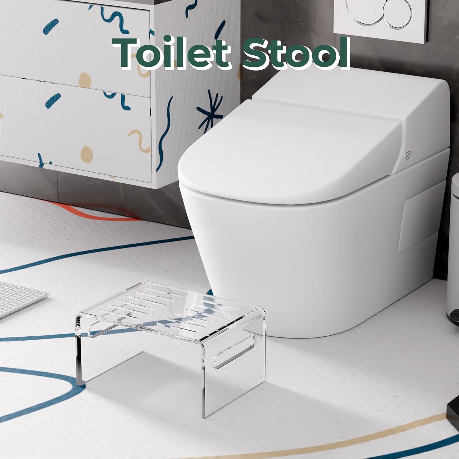 Escalera de Acrílico Antideslizante Invisibiliter 35.1x24.9cm