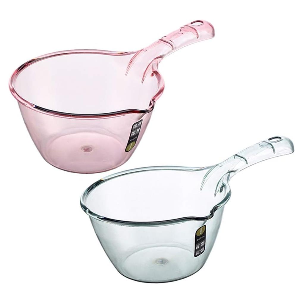 Cucharón de Plástico Hiprecky 2L - Verde y Violeta, Multiusos