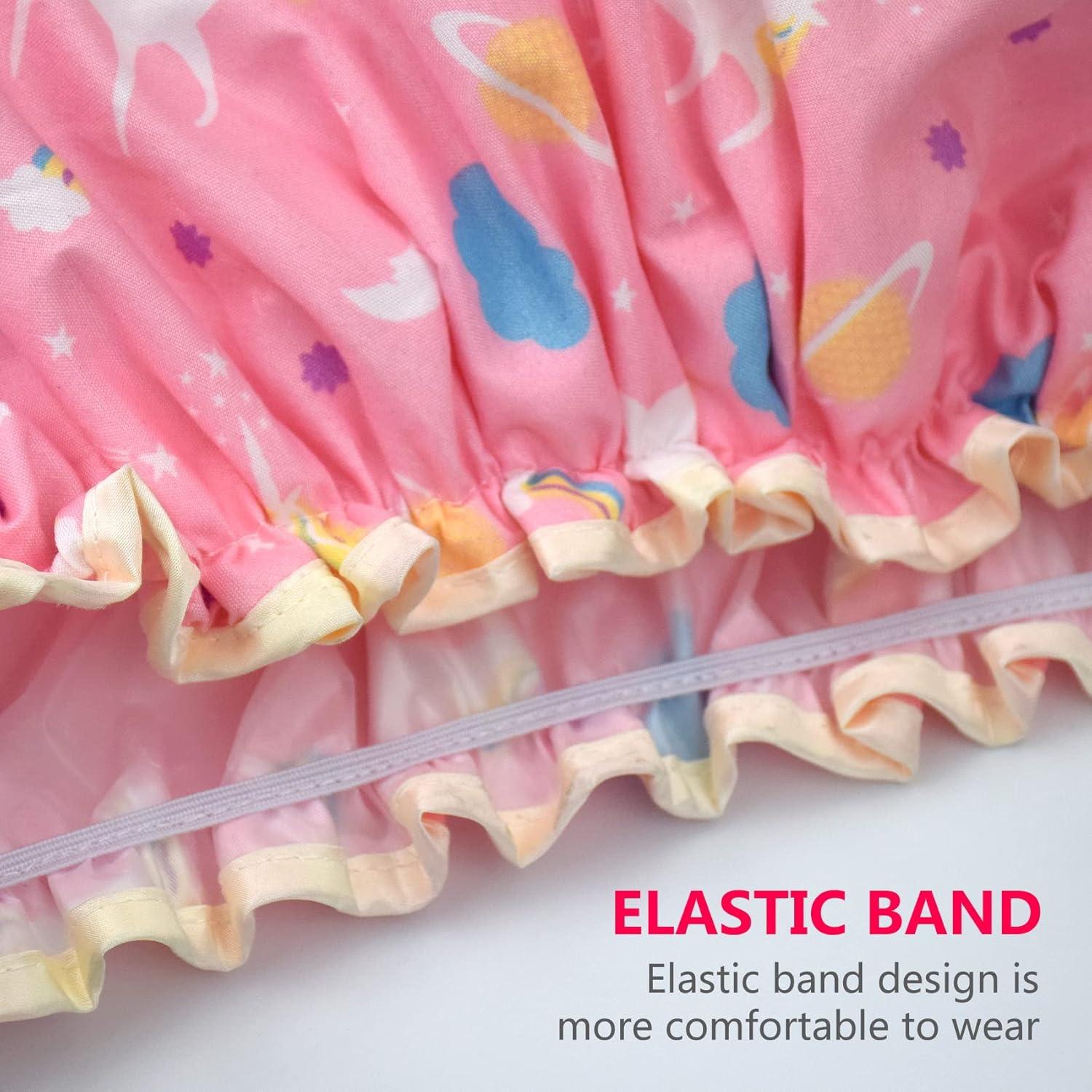 Gorras de Ducha Reutilizables WATAWA Unicornio 2 Pcs Impermeables