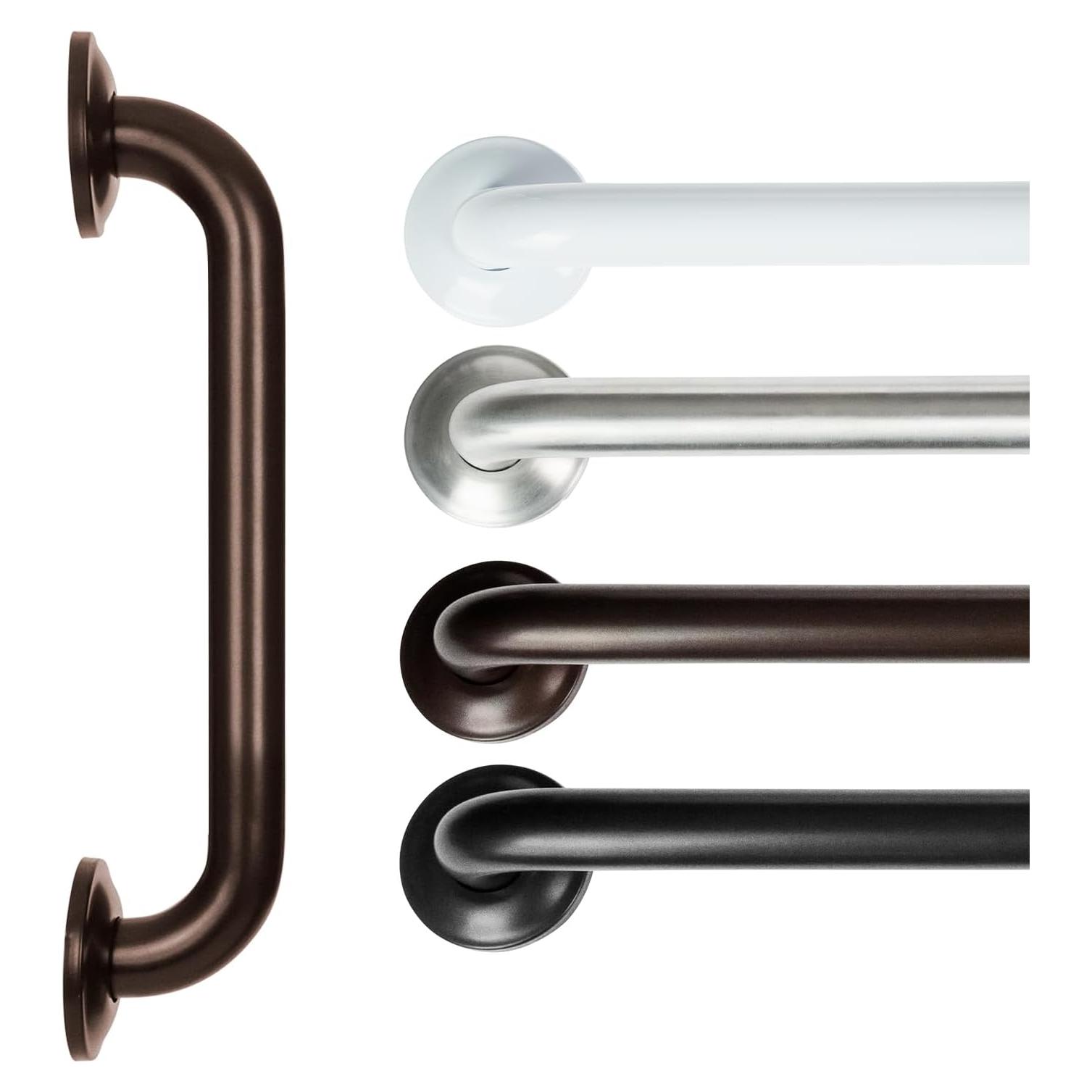 Barra de Agarre de Acero Inoxidable Vive 30.48 cm - Seguridad Baño