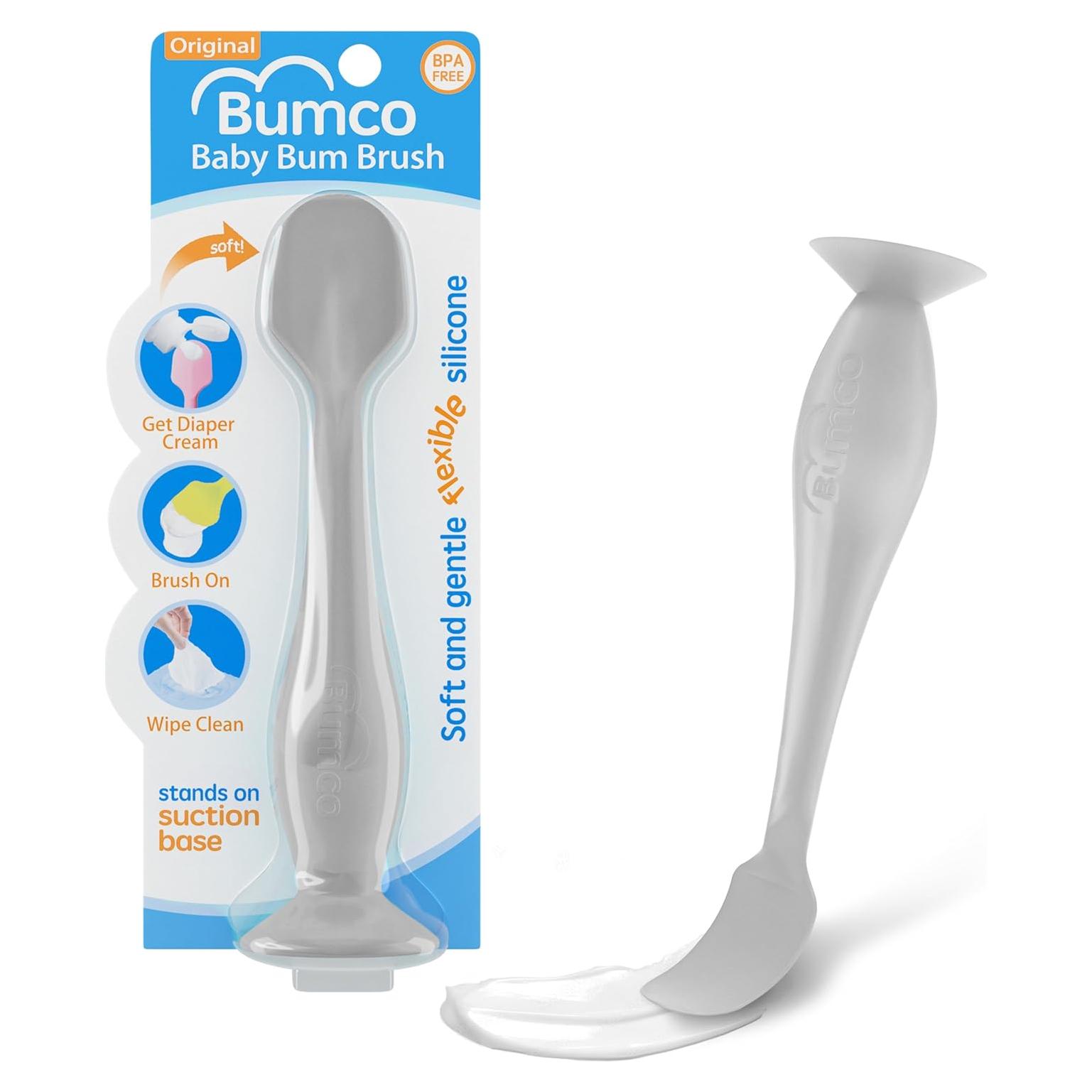 Bumco Baby Bum Brush - Espátula de Silicona para Pañal 2 Piezas
