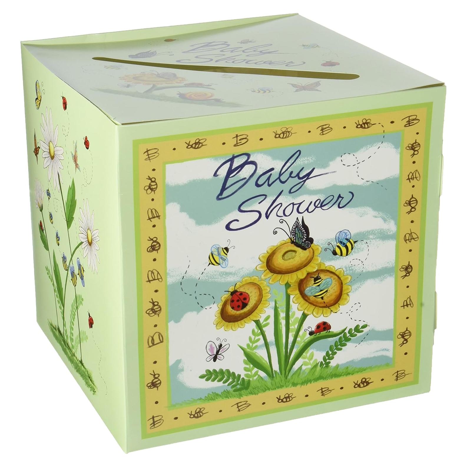 Caja de Tarjetas para Baby Shower Beistle 22.86 cm x 22.86 cm