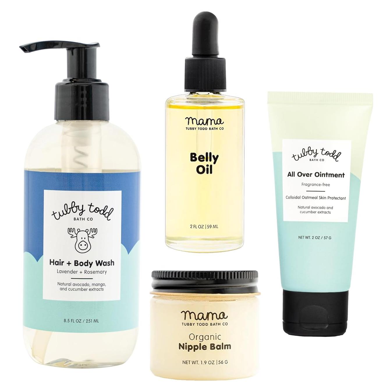 Kit de Cuidado de Piel Sensible Tubby Todd - Bebé y Mamá