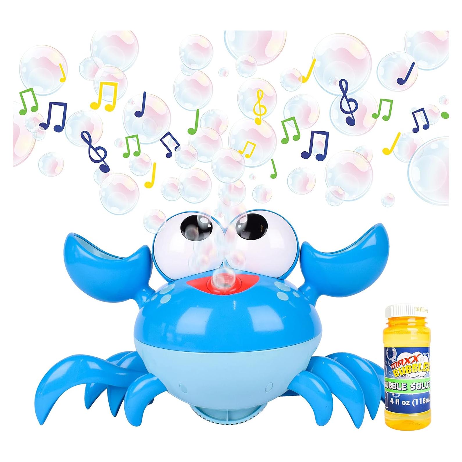 Máquina de Burbujas Cangrejo Bailarín Sunny Days - 24.77x12.7x15.88 cm