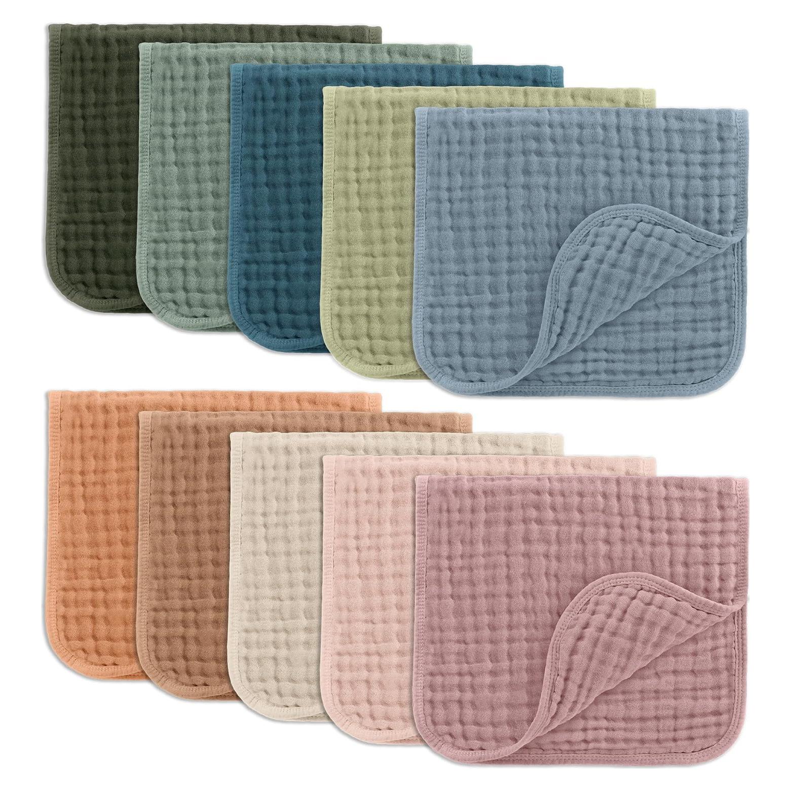 Paños de Eructo Comfy Cubs 10 Piezas 50.8x25.4 cm Algodón