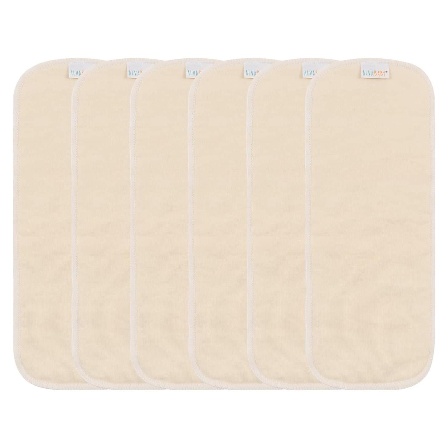 Inserciones Reutilizables Alvababy 4 Capas Cáñamo 6pcs