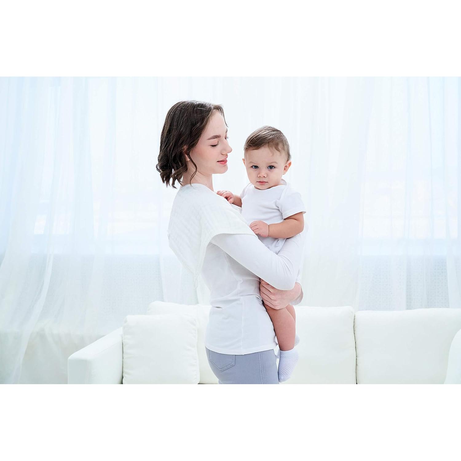 Paños de Eructo CottCare 100% Algodón Muselina 6 Piezas