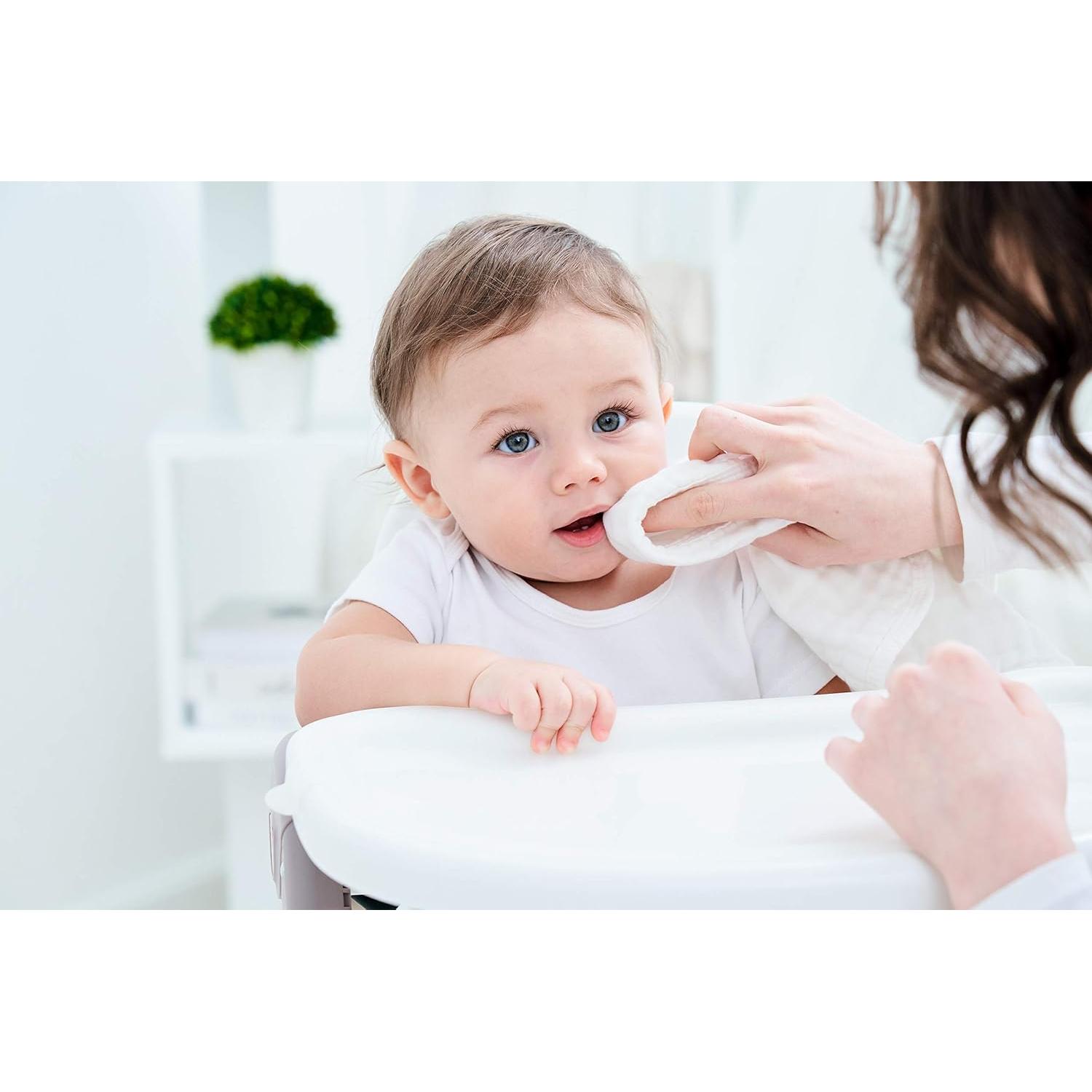 Paños de Eructo CottCare 100% Algodón Muselina 6 Piezas