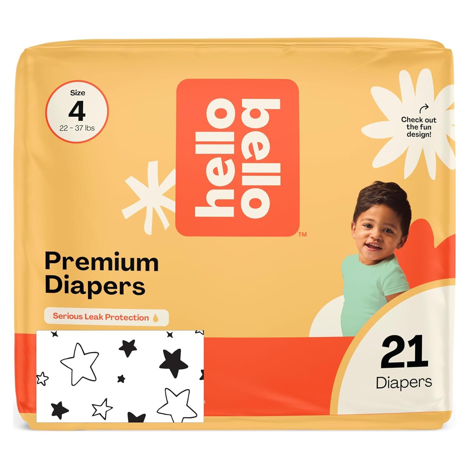 Pañales Desechables Hello Bello Tamaño 4 (10-17 kg) Superestrellas