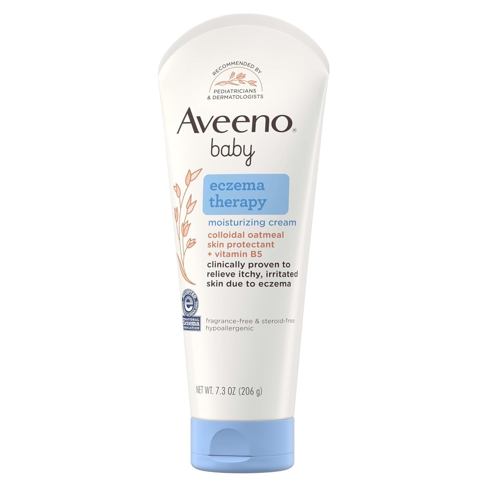 Crema Hidratante para Eccema Aveeno Baby 207 g Avena Coloidal