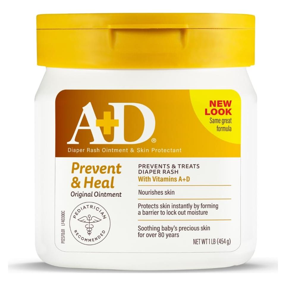 Ungüento para Erupciones de Pañal A+D Original 453g