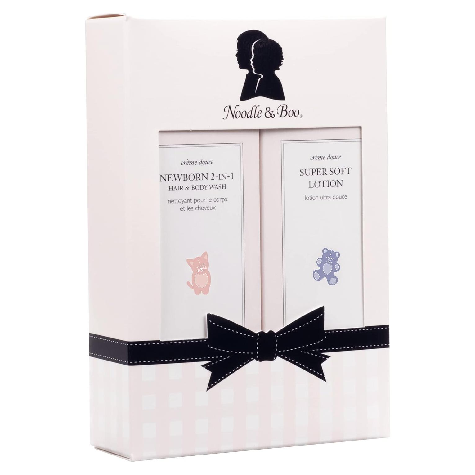 Paquete de Regalo Noodle & Boo para Bebé - Jabón 2-en-1 y Loción