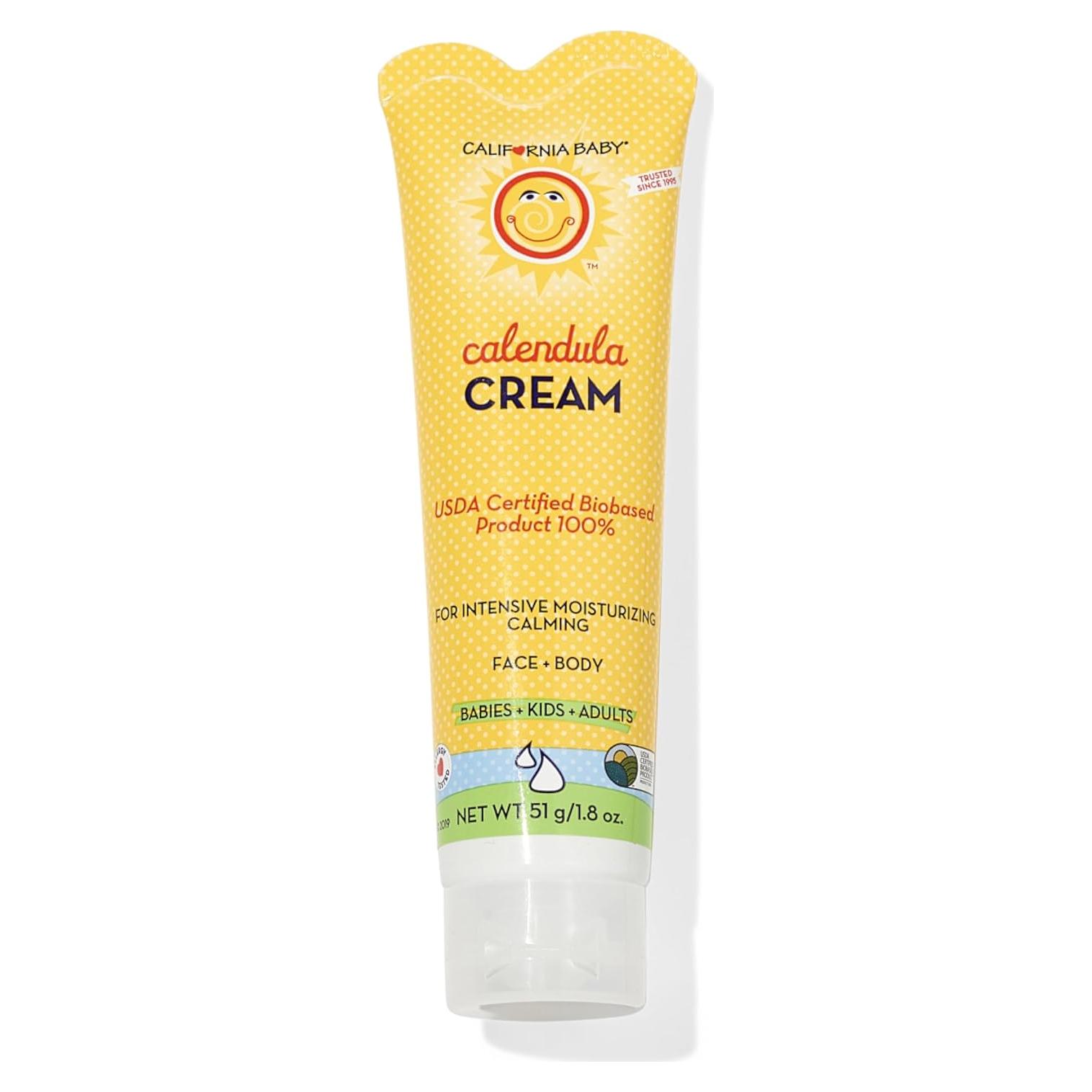 Crema de Caléndula California Baby 51 g | Suavizante Piel Irritada