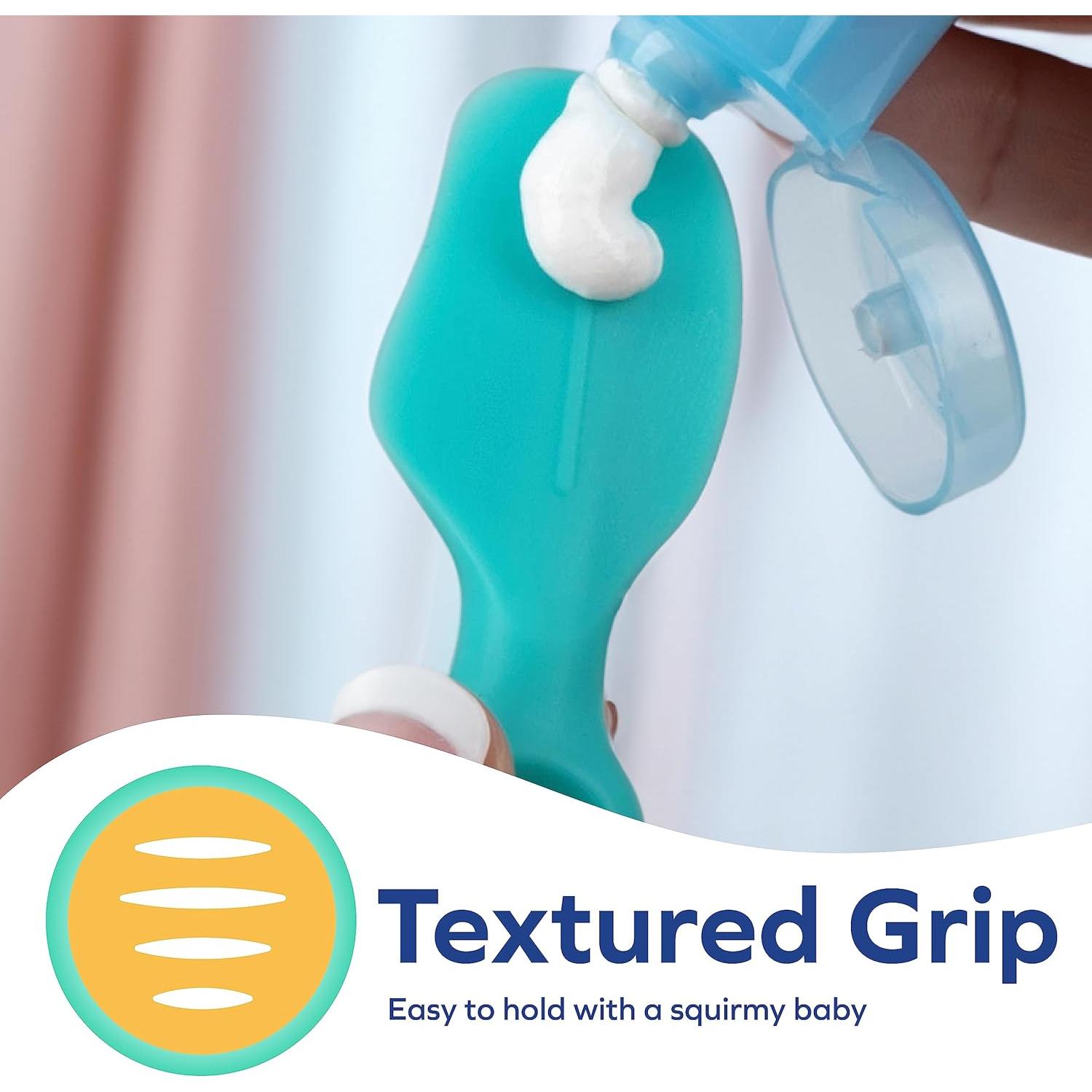 Brocha de Crema para Pañales Dr. Talbot - Aplicador Higiénico Azul