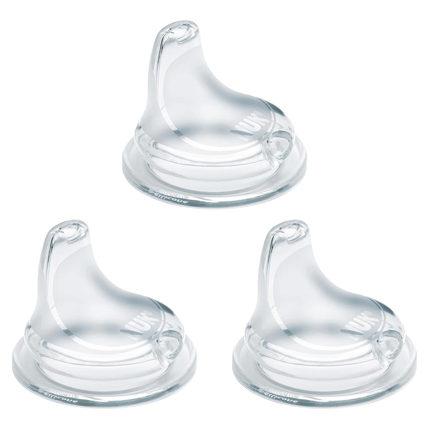 Repuesto de Boquilla de Silicona NUK para Tazas - Paquete de 3