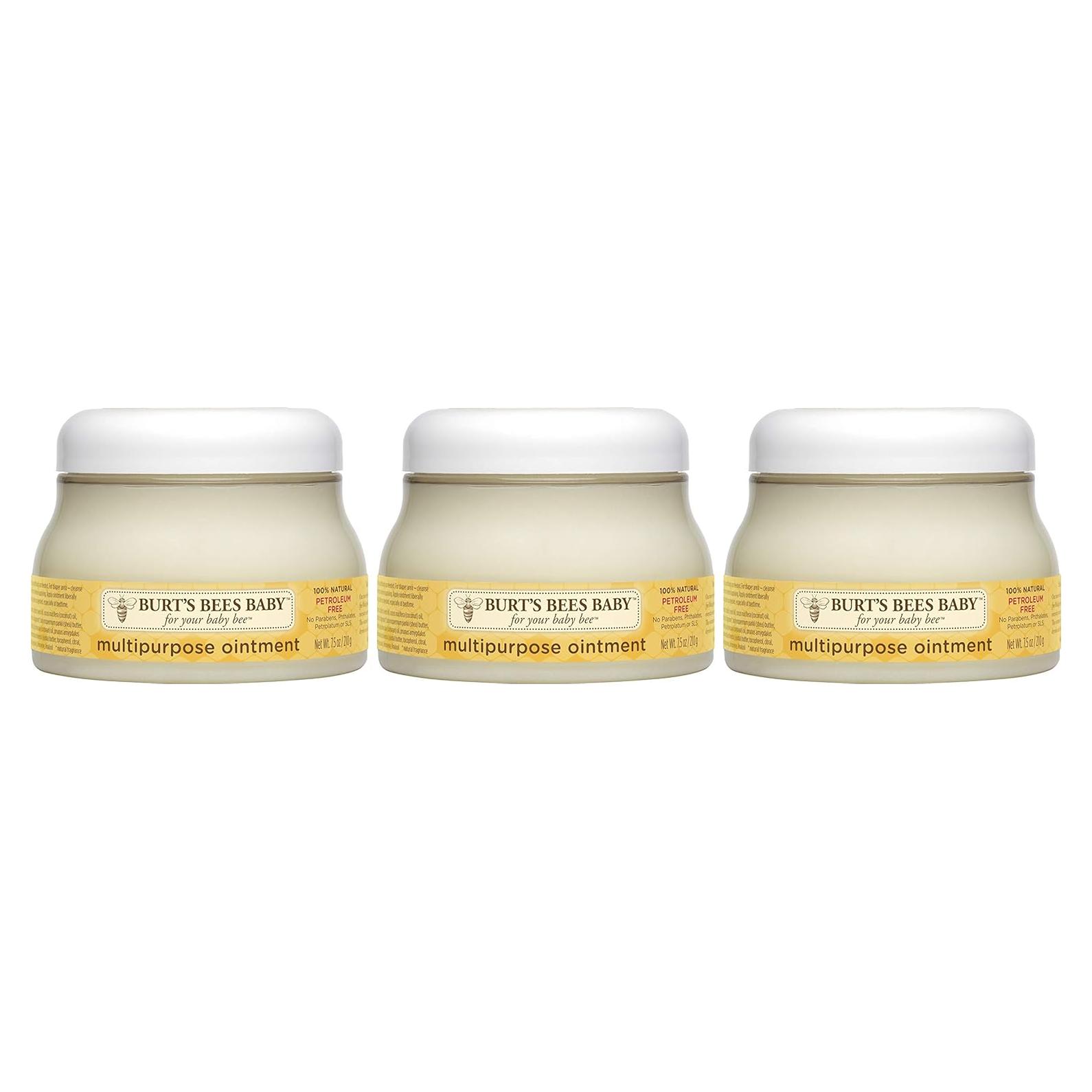Pomada Curativa Multifuncional Burt's Bees Baby 200g x3