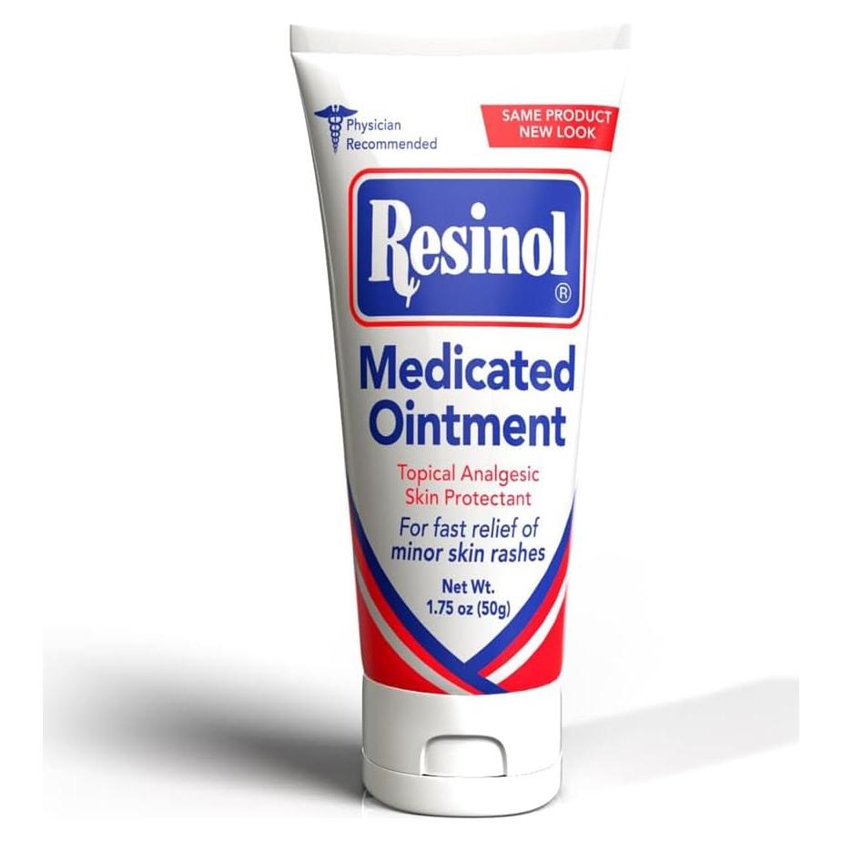 Ungüento Medicado Resinol 49.6g para Picazón y Erupciones
