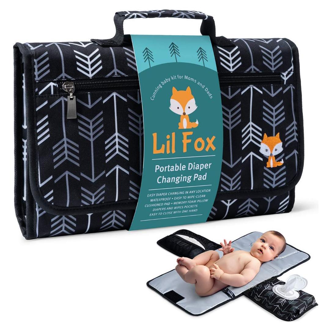 Almohadilla Portátil para Cambiar Bebés Lil Fox - Unisex
