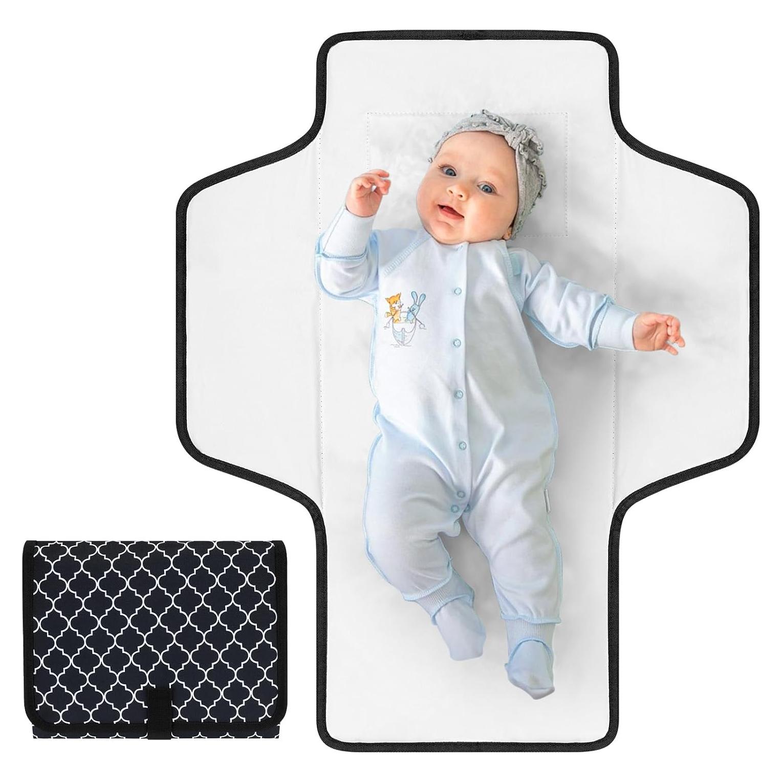 Almohadilla de Cambio de Pañales Portátil Accmor Geometría 63.5x33cm