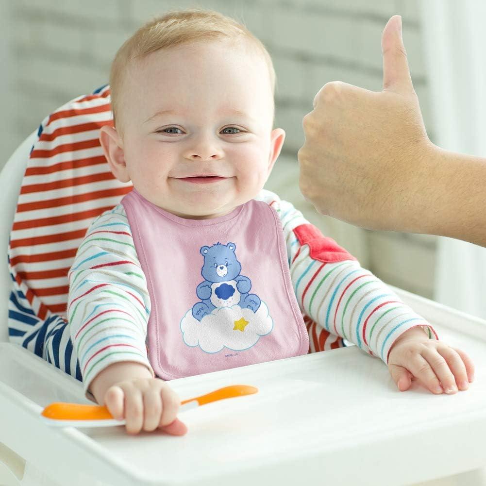 Babero de Bebé Care Bears Grumpy Bear 100% Algodón Rosa