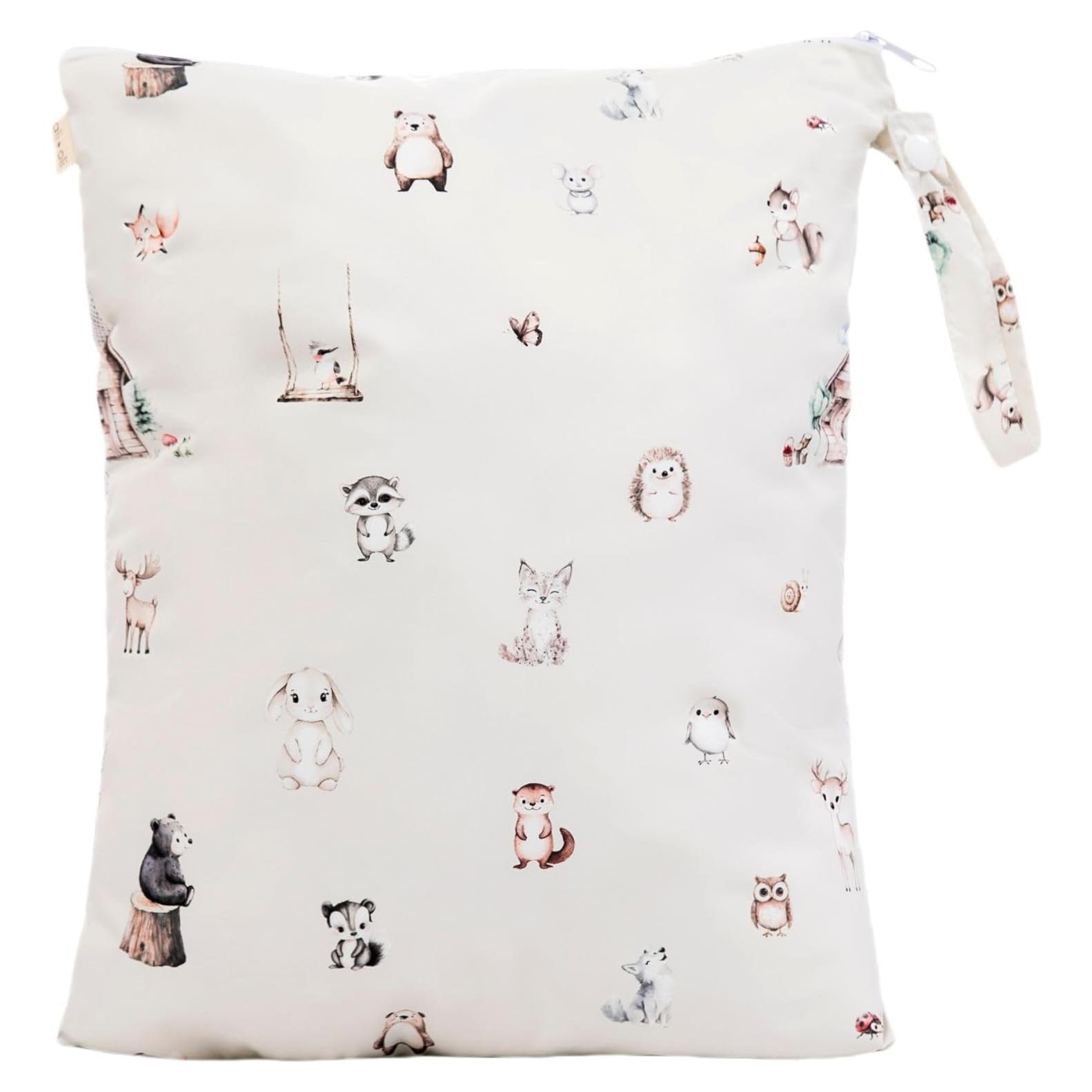 Bolsa Húmeda-Seca Ali+Oli Bosques 38x30.5 cm Resistente Agua